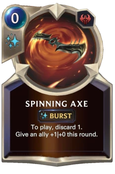 Spinning Axe