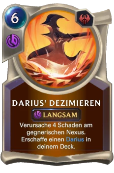 Darius’ Dezimieren