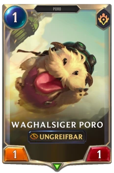Waghalsiger Poro