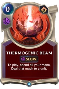 Thermogenic Beam