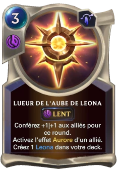 Lueur de l'aube de Leona