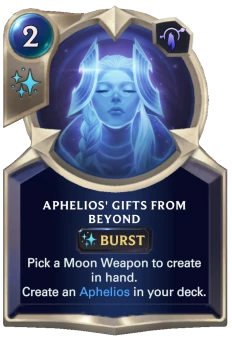 Aphelios' Gifts From Beyond