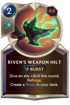 Riven's Weapon Hilt