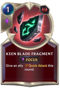 Keen Blade Fragment