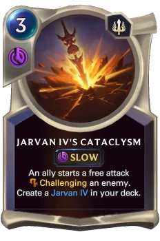 Jarvan IV's Cataclysm