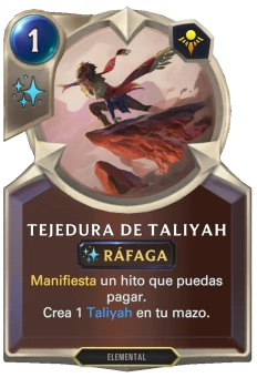 Tejedura de Taliyah