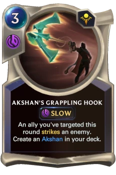 Akshan's Grappling Hook