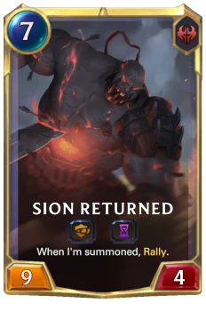 Sion Returned