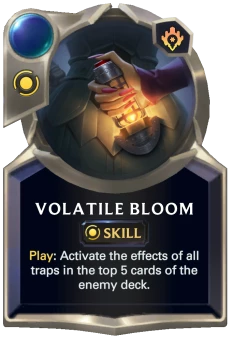 Volatile Bloom