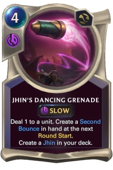 Jhin's Dancing Grenade