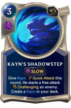 Kayn's Shadowstep