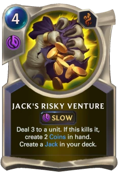Jack's Risky Venture