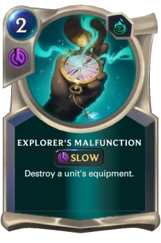 Explorer's Malfunction